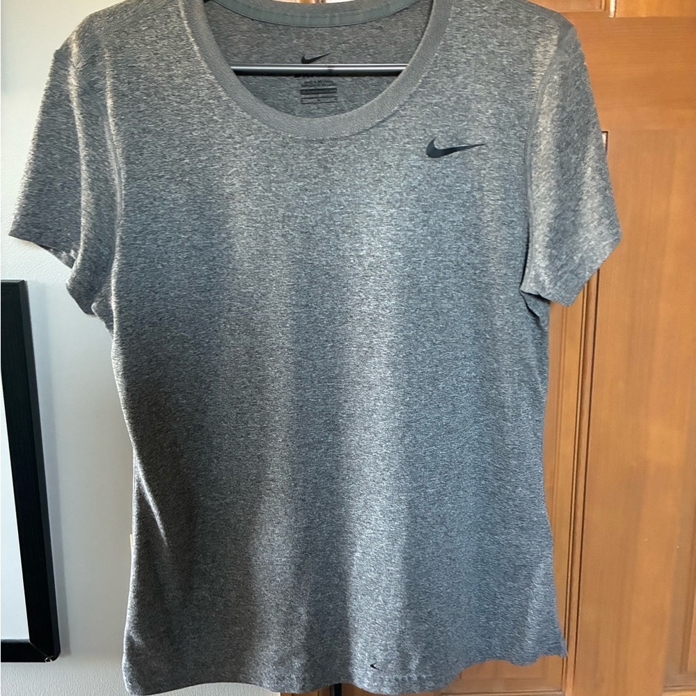 Nike Women's Dri-Fit Gray T-Shirt